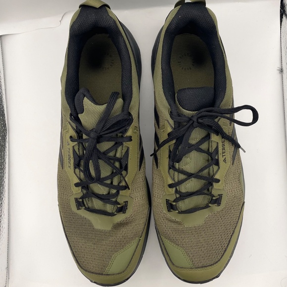 ADIDAS mens Terrex AX4 primegreen hiking sneakers Size 14 main image 14